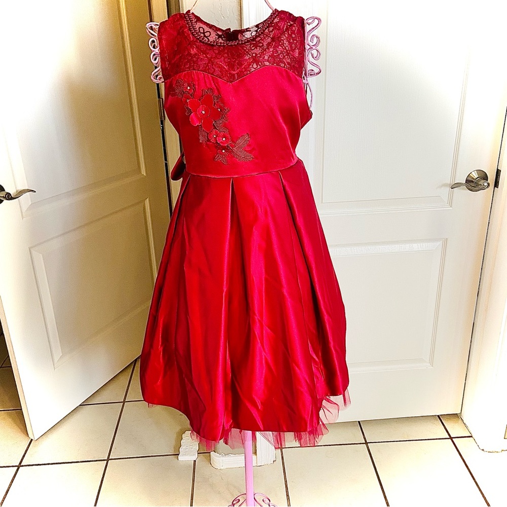 CINDERELLA COUTURE holiday dress Sz 12!
